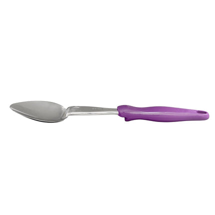 Thìa Múc Đặc Vollrath 6414080 35.6 cm Tay Cầm Công Thái Học Tím Thép Không Gỉ