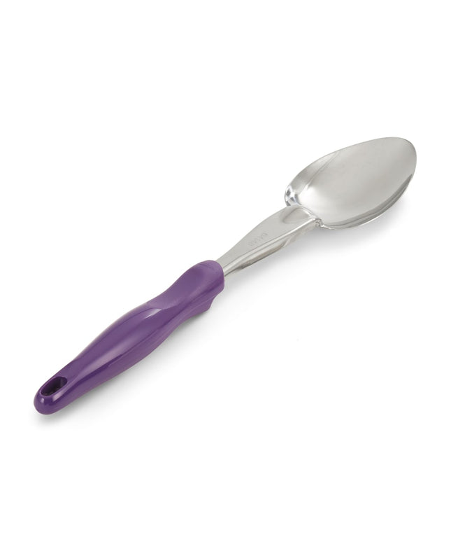 Thìa Múc Đặc Vollrath 6414080 35.6 cm Tay Cầm Công Thái Học Tím Thép Không Gỉ