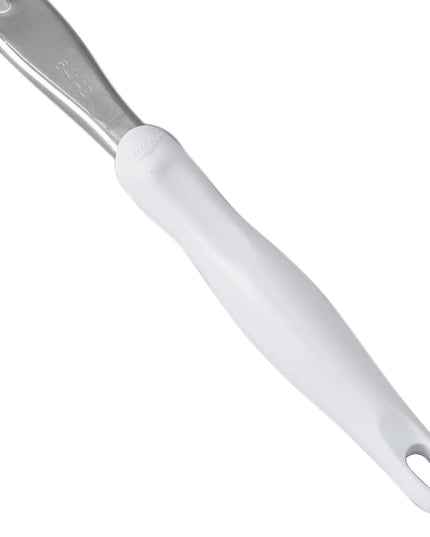 Thìa Có Lỗ Hạng Nặng Vollrath 6414215 35.6 cm Tay Cầm Nylon Trắng