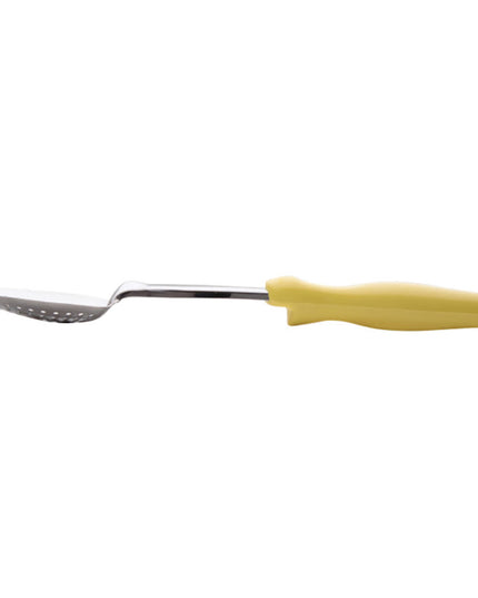 Thìa Có Lỗ Hạng Nặng Vollrath 6414250 35.6 cm Tay Cầm Nylon Vàng