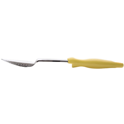 Thìa Có Lỗ Hạng Nặng Vollrath 6414250 35.6 cm Tay Cầm Nylon Vàng