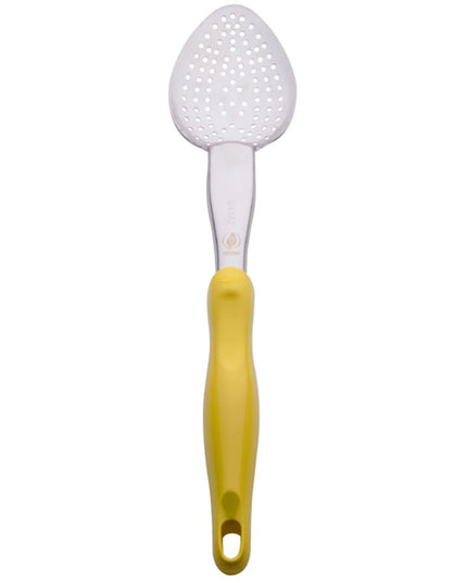 Thìa Có Lỗ Hạng Nặng Vollrath 6414250 35.6 cm Tay Cầm Nylon Vàng