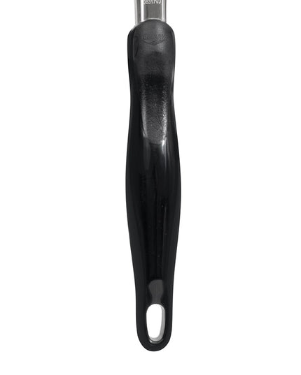 Thìa Chia Phần Oval Có Lỗ Vollrath 6422120 30 ml Tay Cầm Nylon Màu Đen Cao Cấp Thép Không Gỉ