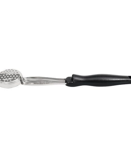 Thìa Chia Phần Oval Có Lỗ Vollrath 6422120 30 ml Tay Cầm Nylon Màu Đen Cao Cấp Thép Không Gỉ