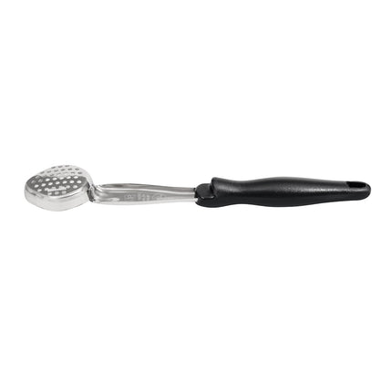 Thìa Chia Phần Oval Có Lỗ Vollrath 6422120 30 ml Tay Cầm Nylon Màu Đen Cao Cấp Thép Không Gỉ