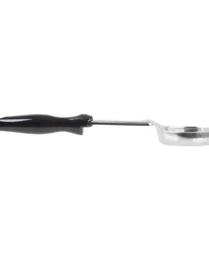 Thìa Múc Oval Có Lỗ Vollrath 6422520 148 ml Tay Cầm Nylon Đen Thép Không Gỉ