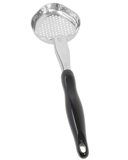 Thìa Múc Oval Có Lỗ Vollrath 6422620 177 ml Tay Cầm Nylon Đen Thép Không Gỉ