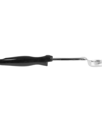 Thìa Chia Phần Tròn Có Lỗ Vollrath 6432120 30 ml - Tay Cầm Nylon Màu Đen, Cao Cấp, Thép Không Gỉ