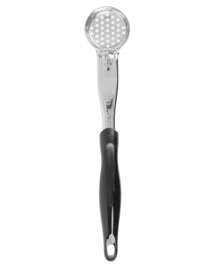 Thìa Chia Phần Tròn Có Lỗ Vollrath 6432120 30 ml - Tay Cầm Nylon Màu Đen, Cao Cấp, Thép Không Gỉ