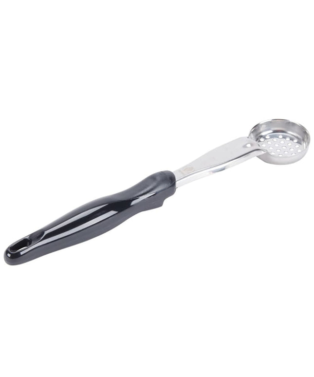 Thìa Chia Phần Tròn Có Lỗ Vollrath 6432120 30 ml - Tay Cầm Nylon Màu Đen, Cao Cấp, Thép Không Gỉ