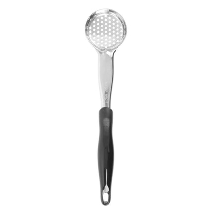 Thìa Chia Phần Tròn Có Lỗ Vollrath 6432220 59 ml - Tay Cầm Nylon Màu Đen, Cao Cấp, Thép Không Gỉ