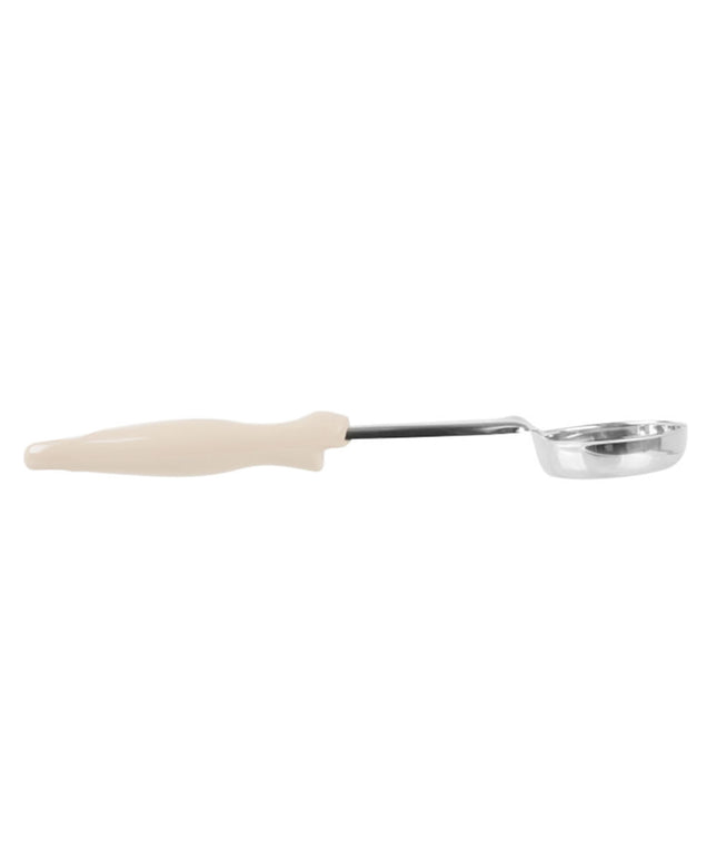 Thìa Chia Phần Tròn Có Lỗ Vollrath 6432335 89 ml - Tay Cầm Nylon Màu Ngà, Cao Cấp, Thép Không Gỉ