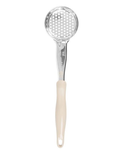 Thìa Chia Phần Tròn Có Lỗ Vollrath 6432335 89 ml - Tay Cầm Nylon Màu Ngà, Cao Cấp, Thép Không Gỉ
