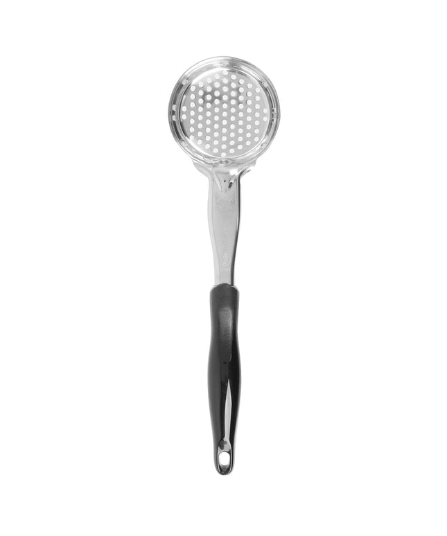 Muỗng Múc Tròn Có Lỗ Vollrath 6432420 118 ml Tay Cầm Nylon Đen Hạng Nặng Thép Không Gỉ