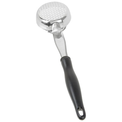 Muỗng Múc Tròn Có Lỗ Vollrath 6432520 148 ml Tay Cầm Nylon Đen Hạng Nặng Thép Không Gỉ