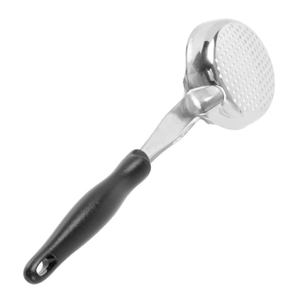 Thìa Chia Phần Tròn Có Lỗ Vollrath 6432820 236 ml - Tay Cầm Nylon Màu Đen, Cao Cấp, Thép Không Gỉ