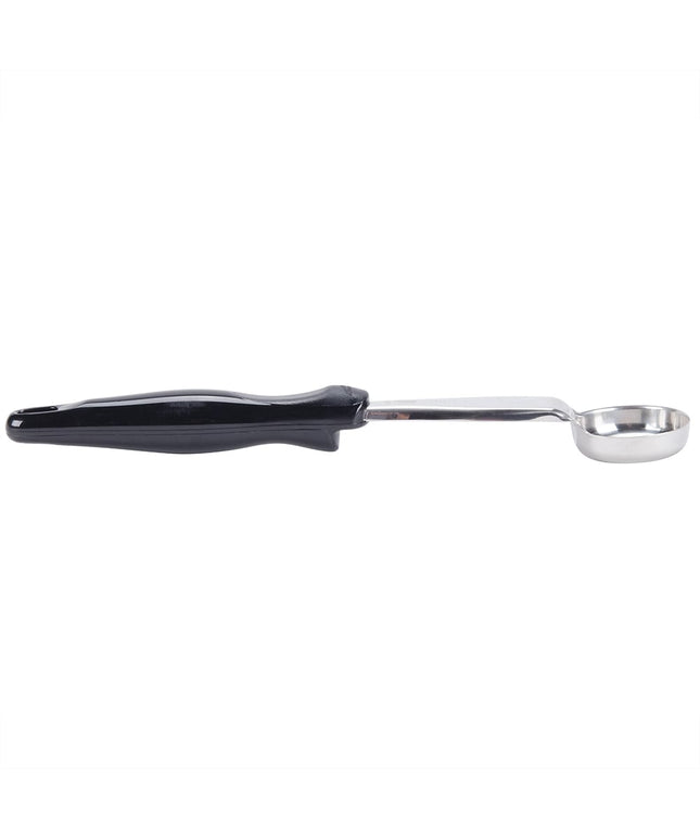Muỗng Múc Tròn Không Lỗ Vollrath 6433120 30 ml Tay Cầm Nylon Đen Hạng Nặng Thép Không Gỉ