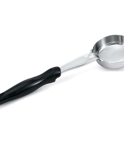 Muỗng Múc Tròn Không Lỗ Vollrath 6433120 30 ml Tay Cầm Nylon Đen Hạng Nặng Thép Không Gỉ