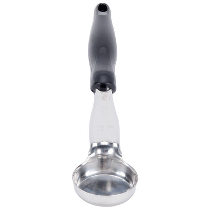 Muỗng Múc Tròn Không Lỗ Vollrath 6433120 30 ml Tay Cầm Nylon Đen Hạng Nặng Thép Không Gỉ