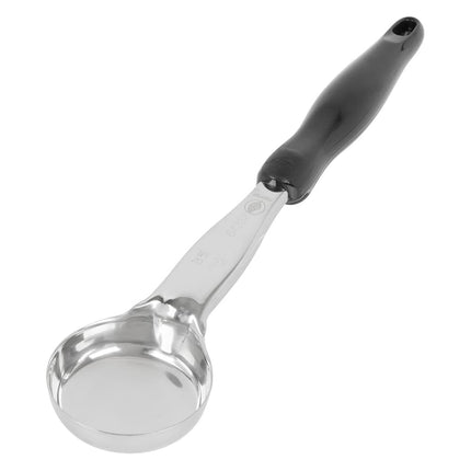 Muỗng Múc Tròn Không Lỗ Vollrath 6433220 59 ml Tay Cầm Nylon Đen Hạng Nặng Thép Không Gỉ