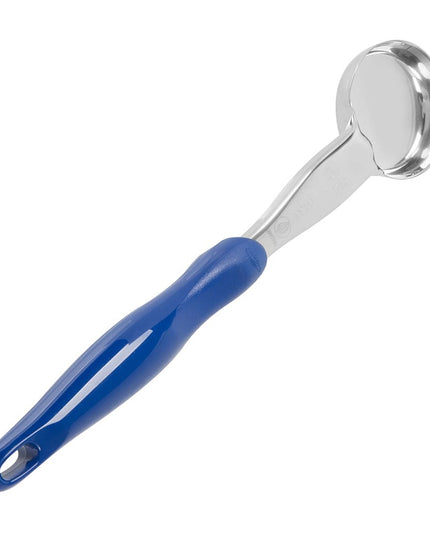 Thìa Múc Tròn Trơn Vollrath 6433230 59 ml Tay Cầm Nylon Xanh Dương Cao Cấp Thép Không Gỉ