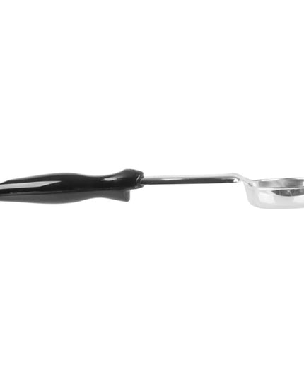 Muỗng Múc Tròn Không Lỗ Vollrath 6433320 89 ml Tay Cầm Nylon Đen Hạng Nặng Thép Không Gỉ