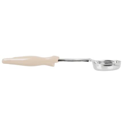 Muỗng Múc Tròn Không Lỗ Vollrath 6433335 89 ml Tay Cầm Nylon Ngà Hạng Nặng Thép Không Gỉ