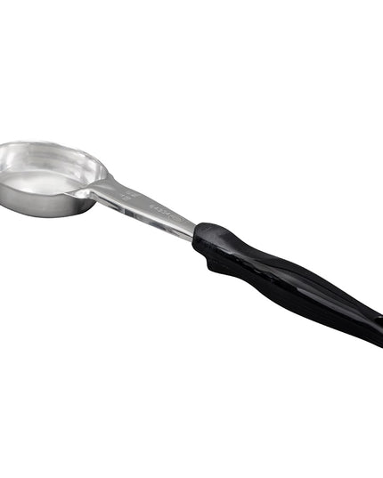 Muỗng Múc Tròn Không Lỗ Vollrath 6433420 118 ml Tay Cầm Nylon Đen Hạng Nặng Thép Không Gỉ
