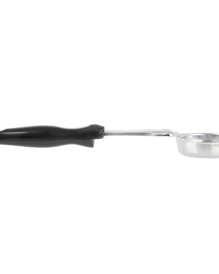 Muỗng Múc Tròn Không Lỗ Vollrath 6433420 118 ml Tay Cầm Nylon Đen Hạng Nặng Thép Không Gỉ