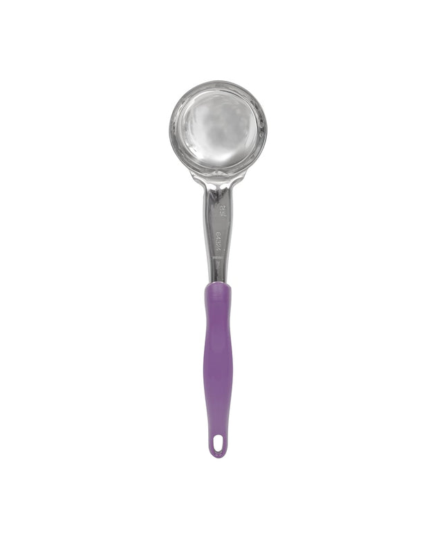 Muỗng Múc Không Lỗ Vollrath 6433480 33 cm Tay Cầm Tím Thép Không Gỉ