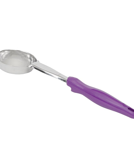 Muỗng Múc Không Lỗ Vollrath 6433480 33 cm Tay Cầm Tím Thép Không Gỉ