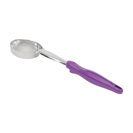 Muỗng Múc Không Lỗ Vollrath 6433480 33 cm Tay Cầm Tím Thép Không Gỉ