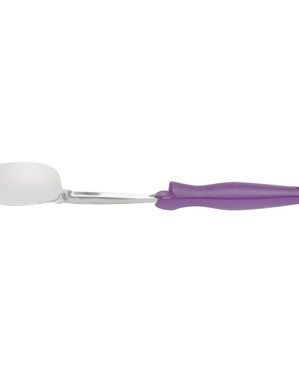 Muỗng Múc Không Lỗ Vollrath 6433480 33 cm Tay Cầm Tím Thép Không Gỉ
