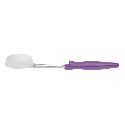 Muỗng Múc Không Lỗ Vollrath 6433480 33 cm Tay Cầm Tím Thép Không Gỉ
