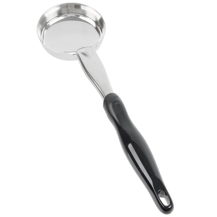 Muỗng Múc Tròn Không Lỗ Vollrath 6433520 148 ml Tay Cầm Nylon Đen Hạng Nặng Thép Không Gỉ