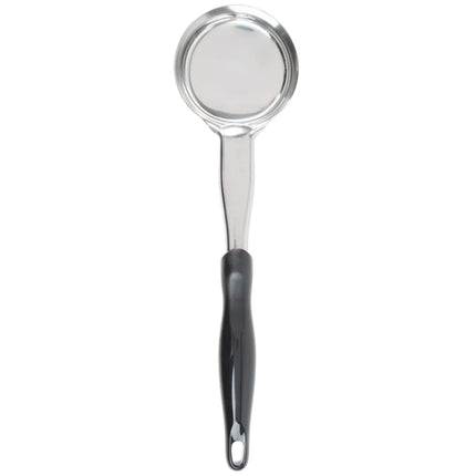Muỗng Múc Tròn Không Lỗ Vollrath 6433520 148 ml Tay Cầm Nylon Đen Hạng Nặng Thép Không Gỉ