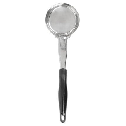 Muỗng Múc Tròn Không Lỗ Vollrath 6433620 177 ml Tay Cầm Nylon Đen Hạng Nặng Thép Không Gỉ