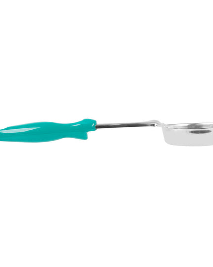 Thìa Chia Phần Tròn Đặc Vollrath 6433655 177 ml - Tay Cầm Nylon Màu Xanh Mòng Két, Cao Cấp, Thép Không Gỉ