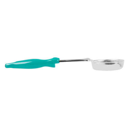 Thìa Chia Phần Tròn Đặc Vollrath 6433655 177 ml - Tay Cầm Nylon Màu Xanh Mòng Két, Cao Cấp, Thép Không Gỉ
