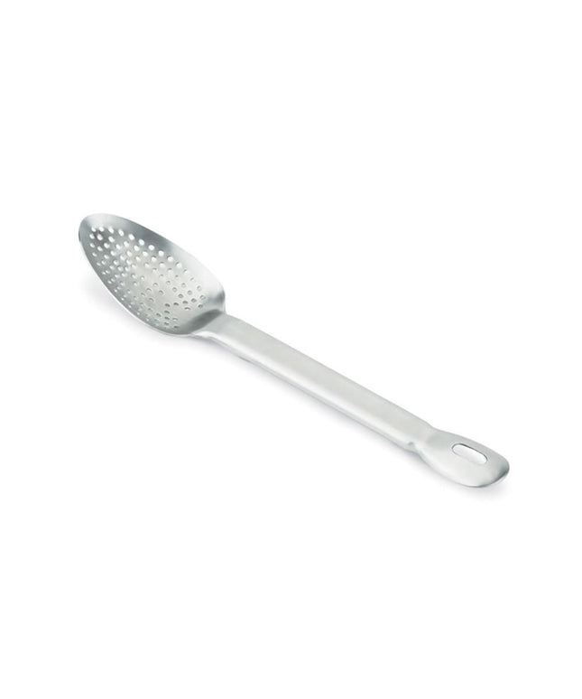 Thìa Dội Hạng Nặng Có Lỗ Vollrath 64401 Thép Không Gỉ Hoàn Thiện Mờ 29.8 cm