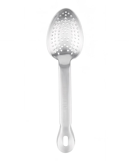 Thìa Dội Hạng Nặng Có Lỗ Vollrath 64401 Thép Không Gỉ Hoàn Thiện Mờ 29.8 cm