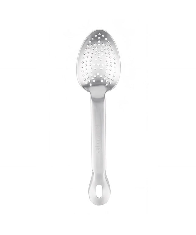 Thìa Dội Hạng Nặng Có Lỗ Vollrath 64401 Thép Không Gỉ Hoàn Thiện Mờ 29.8 cm