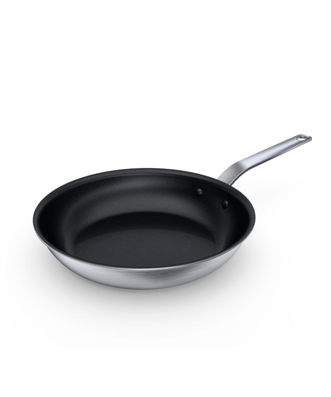 Chảo Rán Nhôm Chống Dính Vollrath 671414 Wear-Ever® 35.6 cm Tay Cầm Kim Loại Đặc