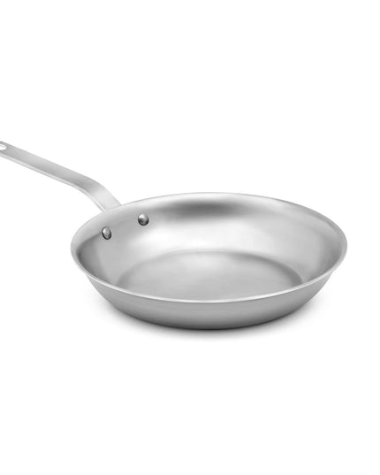 Chảo Chiên Vollrath 691114 Tribute® Thép Không Gỉ 35.6 cm Tay Cầm Kim Loại Đặc - Dùng Cho Bếp Từ
