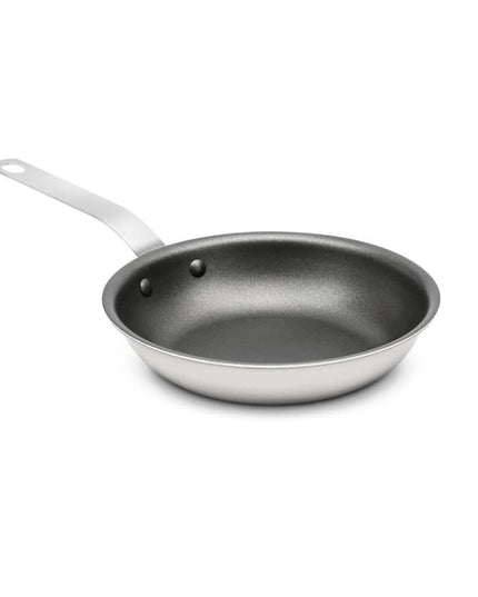 Chảo Rán Thép Không Gỉ Chống Dính Vollrath 691410 Tribute® 25.4 cm Tay Cầm Kim Loại Đặc - Dùng Cho Bếp Từ