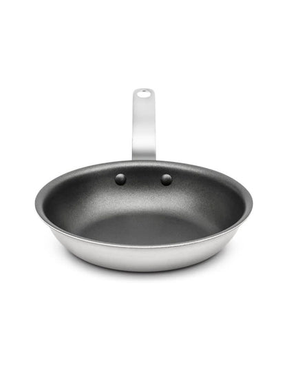Chảo Rán Thép Không Gỉ Chống Dính Vollrath 691410 Tribute® 25.4 cm Tay Cầm Kim Loại Đặc - Dùng Cho Bếp Từ