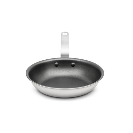 Chảo Rán Thép Không Gỉ Chống Dính Vollrath 691410 Tribute® 25.4 cm Tay Cầm Kim Loại Đặc - Dùng Cho Bếp Từ