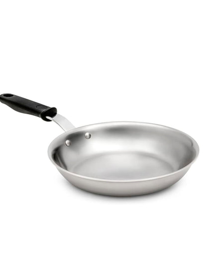 Chảo Rán Thép Không Gỉ Vollrath 692107 Tribute® 17.8 cm Tay Silicone Rỗng - Dùng Cho Bếp Từ