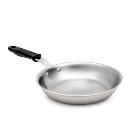 Chảo Rán Vollrath 692108 Tribute® 20.3 cm Thép Không Gỉ Tay Cầm Silicone Rỗng - Dùng Cho Bếp Từ