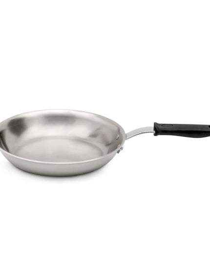 Chảo Rán Vollrath 692108 Tribute® 20.3 cm Thép Không Gỉ Tay Cầm Silicone Rỗng - Dùng Cho Bếp Từ